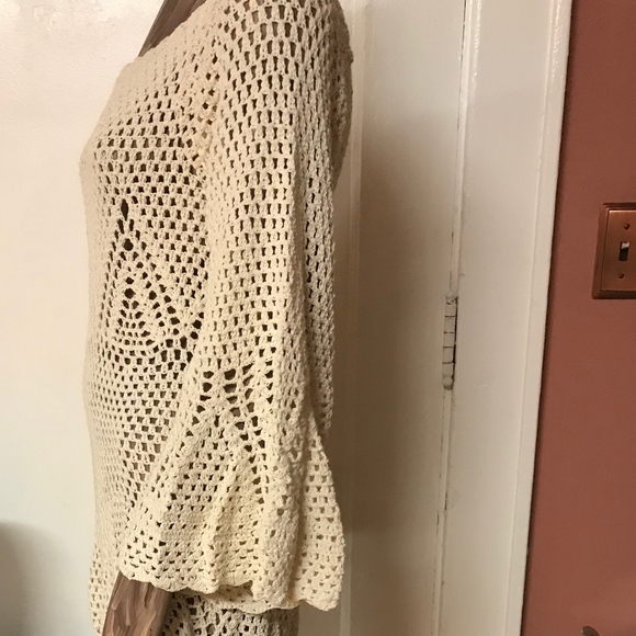 Long Crochet Handmade Cocktail Boho Bohemian Vinta - Picture 2 of 3